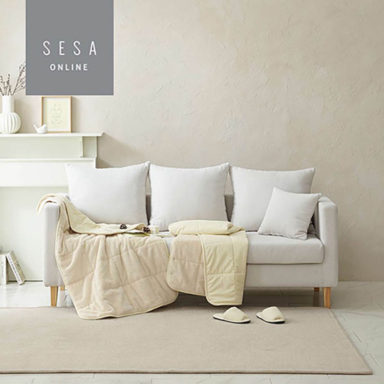 [세사] 바닐라 코듀로이 담요 M(80x130cm)