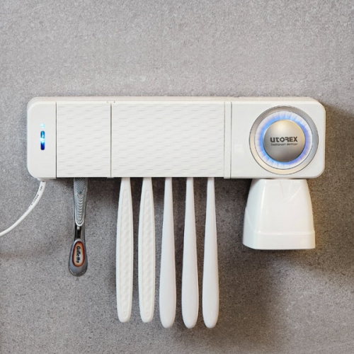 [유토렉스] 가정용 칫솔살균기 히팅건조 구강케어 칫솔관리 UTC-56AW