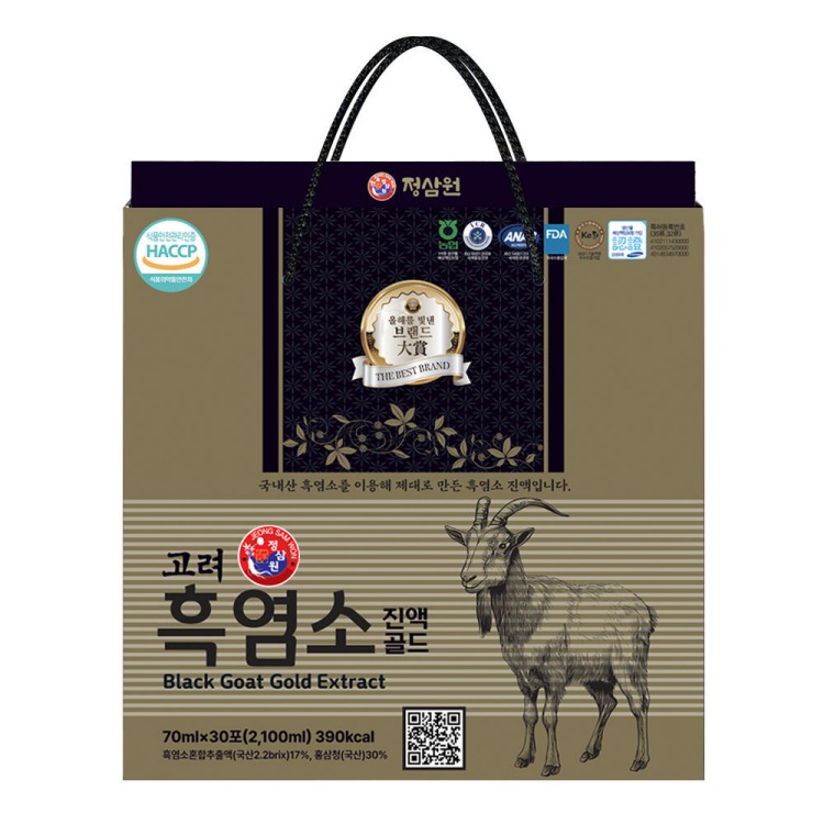 [정삼원] 고려 흑염소 진액 골드 70ml x 30포