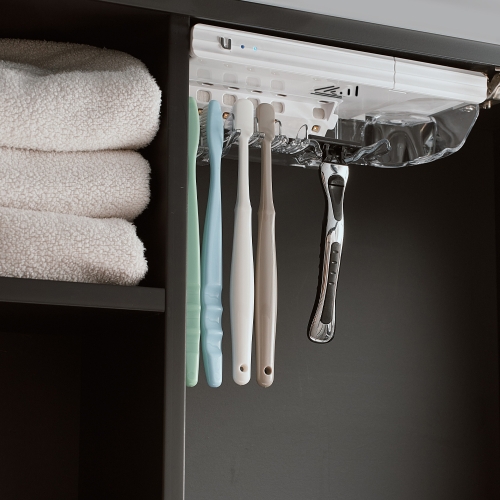 [유토렉스] 프리미엄 다목적 빌트인 각도조절 UV 히팅 건조 칫솔살균기 URT-143CHW