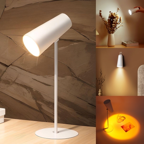 [젤센] 4IN1 스마트 선셋 라이트 LED 무선 데스크램프