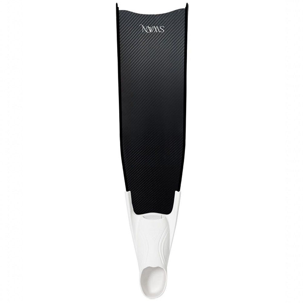 [오션테그] SWAN 프리다이빙 카본 롱핀 풋포켓 블랙 (워터레일 선택)