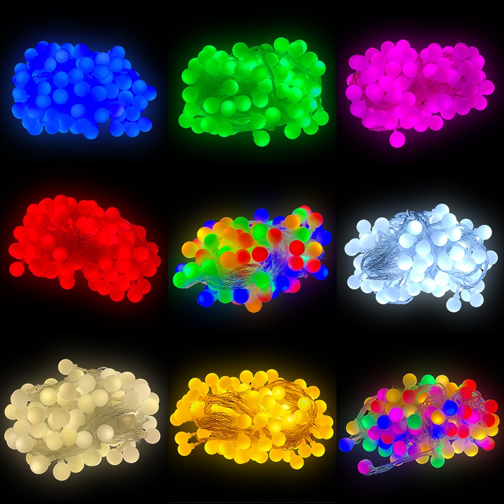[선세이브] LED 앵두전구 100구 크리스마스조명 트리전구 (전원/컨트롤러포함)