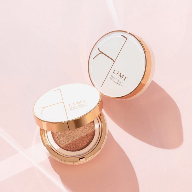 [LIME] 라임 리얼 커버 핑크 쿠션 20g + 헤라 리플렉팅 크림 25ml 증정