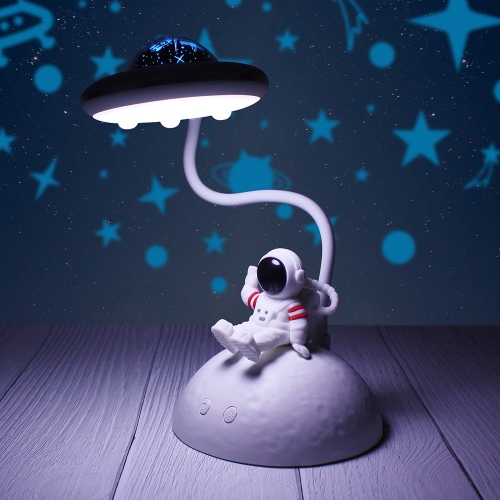 [젤센] 2WAY 우주인탐험대 프로젝터 무선 LED 스탠드