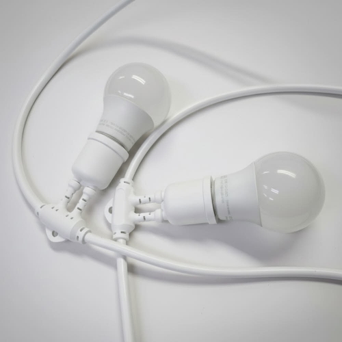 [선세이브] LED 캠핑 파티라이트 스트링라이트_화이트(25m/45분기/램프45개포함)