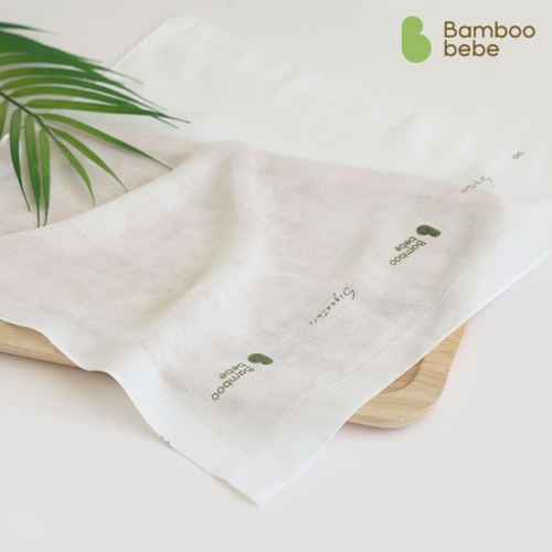 [밤부베베] 순한대나무 시그니처 거즈손수건_퓨어 10장