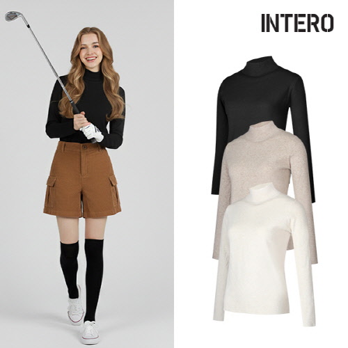 [인테로] 여성 가을 겨울 골프 니트웨어 WIWKY(색상 택1)
