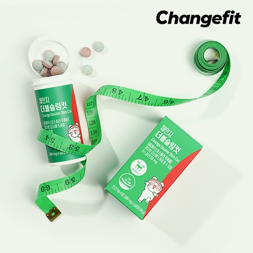 [체인지핏] 체지방 컷팅 더블 슬림컷 60정