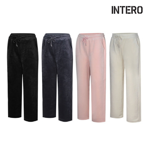 [인테로] 여성 겨울 코듀로이 기모 와이드 팬츠 WIWKW(색상 택1)
