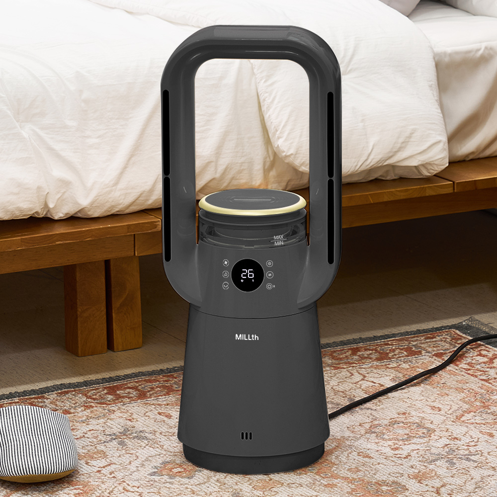 [MILLTH]4in1 멀티 에어콤보 히터_그레이