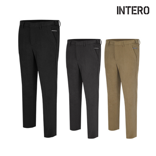[인테로] 남성 기모 코듀로이 겨울 골프바지 IWKS(색상,사이즈 택1)
