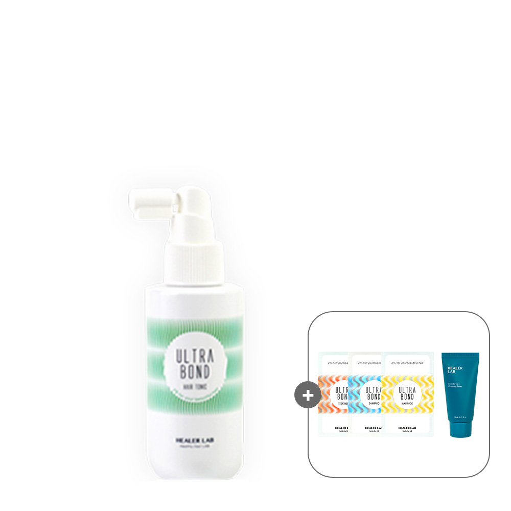 [힐러랩] 울트라본드 솔루나 탈모 헤어토닉 100ml+샘플사은품증정