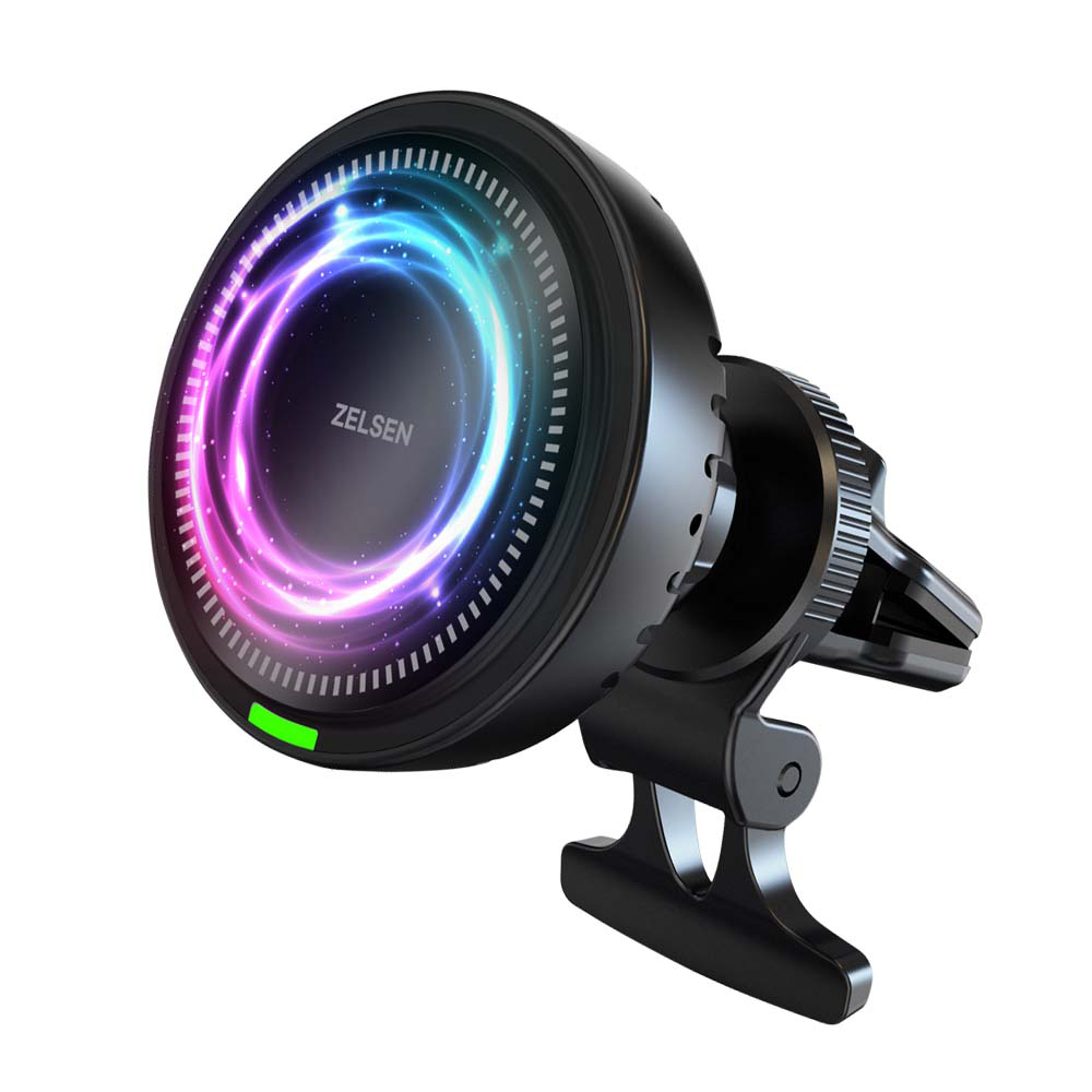 [젤센] 차량용 쿨링 마그넷세이프 무선충전기