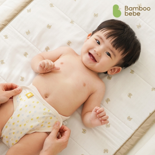 [밤부베베] 동물숲 쿨링 방수패드 B(S)(래빗 핑크)