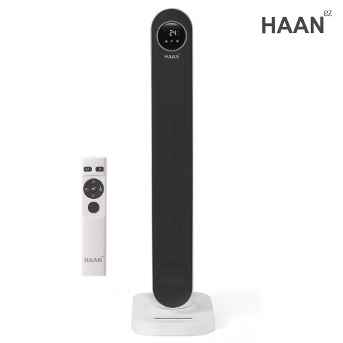 한경희 초저소음 그래핀 PTC 타워형 온풍기 HAAN-P7000a 블랙
