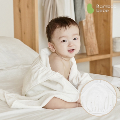 [밤부베베] 밤부 테리 후드 타올