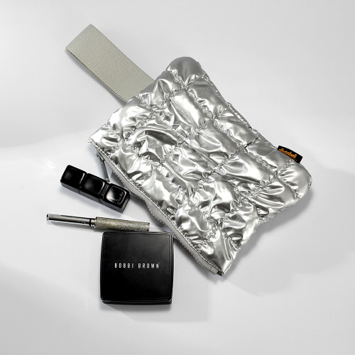 [엘리자벨] 클라우디 퀼팅 파우치 EZ016-SV(사이즈 택1)