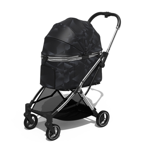 [차야] 건메탈 펫카 반려동물 유모차 D1