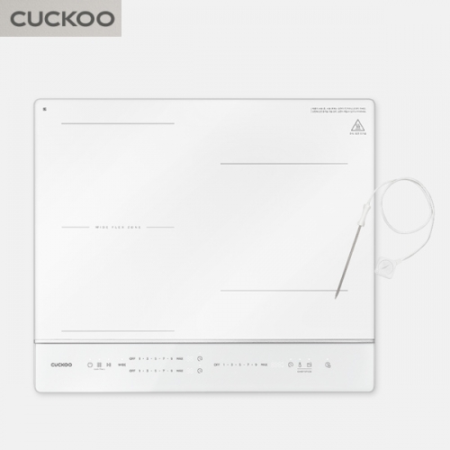 [CUCKOO] 쿠쿠 3구 화이트 셰프스틱 인덕션레인지(올화이트) CIR-EP301FAW