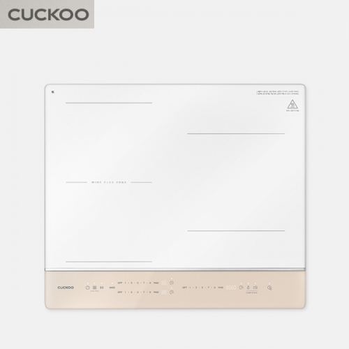 [CUCKOO] 쿠쿠 3구 화이트 인덕션레인지(핑크) CIR-E301FGP