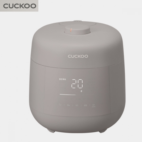 [CUCKOO] 쿠쿠 트윈프레셔 마스터셰프 사일런스 어반 밥솥(6인용, 그레이스 그레이) CRP-UT0610FGG
