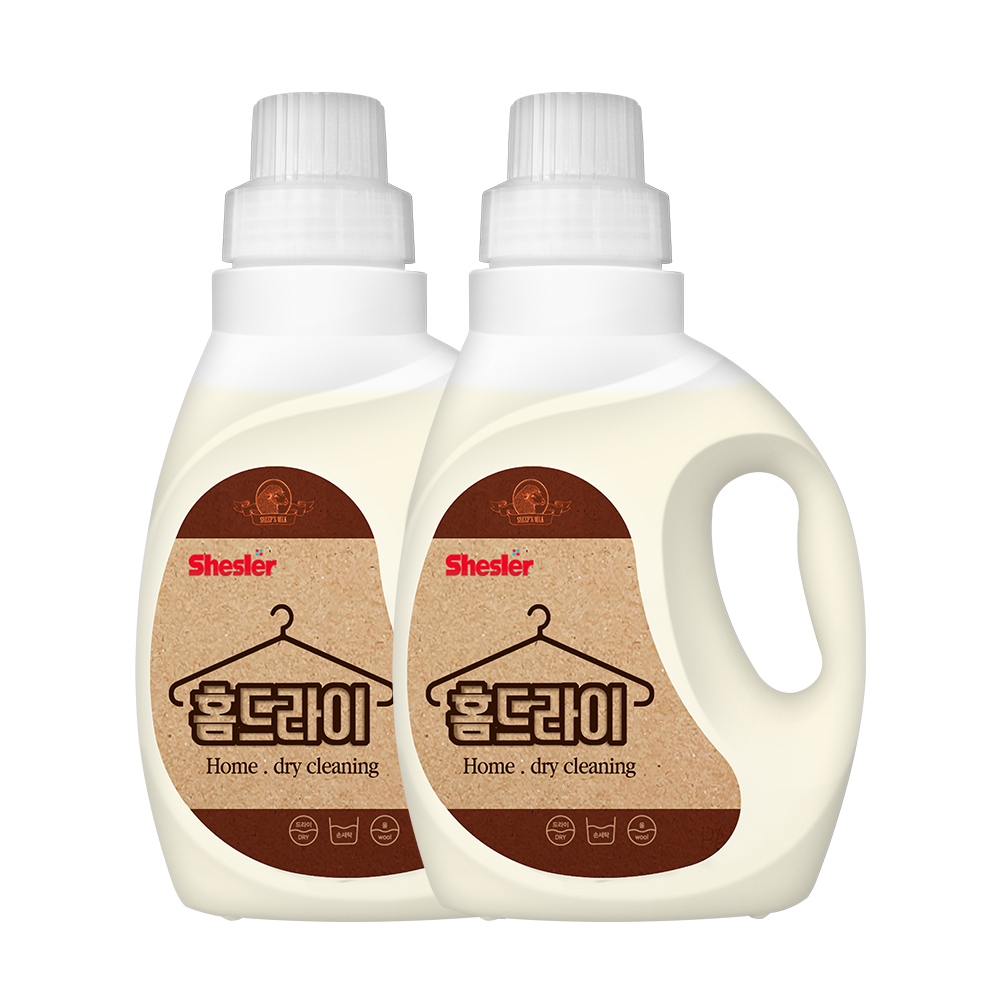 [아토세이프] 쉬슬러 액상 세제 홈드라이전용 650ml 2개