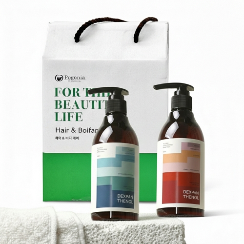 포고니아 덱스판테놀 바디워시 300ml 1개+ 덱스판테놀 핸드워시 300ml 1개 선물세트