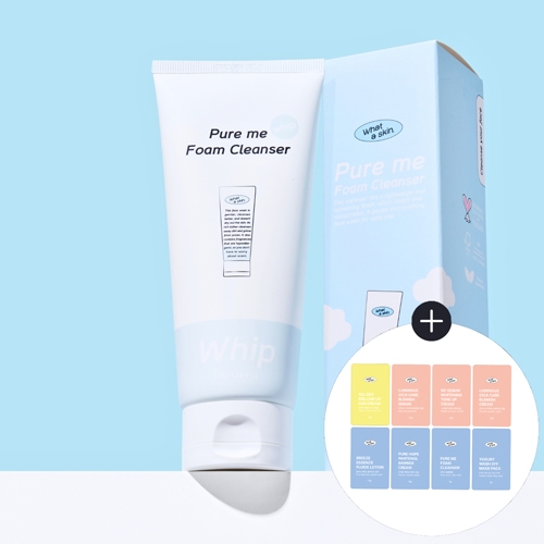 [와더스킨] 퓨어미 휩 약알칼리성 폼클렌징 150ml