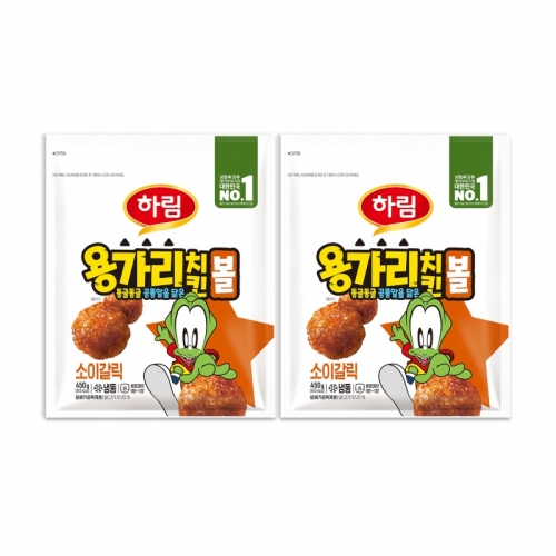 [하림] 용가리 치킨볼 소이갈릭 450gx2개