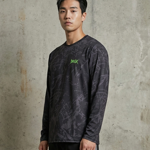 듀스피싱 기능성 의류 라운드 긴팔 티셔츠 RDT-024