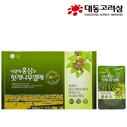 [대동고려삼] 내곁에 홍삼과 헛개나무(50ml x 30포)