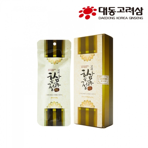 [대동고려삼] 건강영양간식 4년근 홍삼정과 골드세트 20g x 5개입