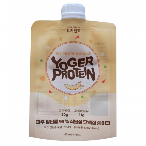 [요거단백] 파주 장단콩 단백질 쉐이크 50g (낱개)