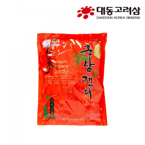 [대동고려삼] 건강영양간식 홍삼캔디 500g