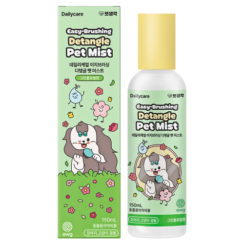 [펫생각] 데일리케얼_이지브러싱 디탱글 펫 미스트 150ml