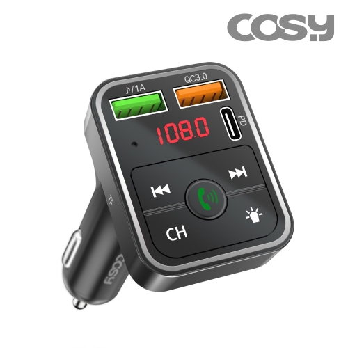 [COSY] 쿠로C타입 PD25W+QC18W 블루투스카팩(FM)