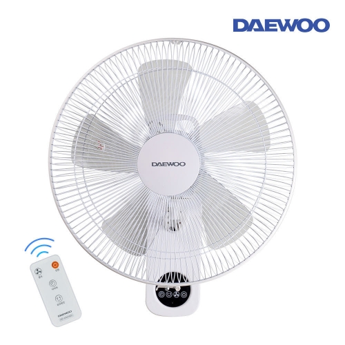 [대우] 전자식 벽걸이 리모컨 선풍기 DEF-KW616EA