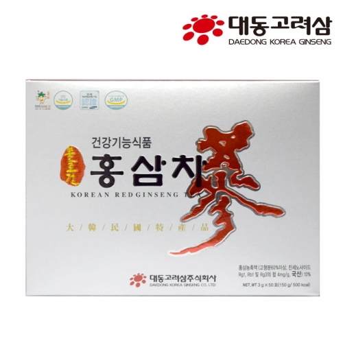 [대동고려삼] 건강기능식품 홍삼차 3g x 50포