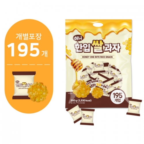 [좋은세상] 허니한입쌀과자500g