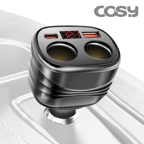 [COSY] 큐피C타입 PD25W+QC18W 차량용충전기