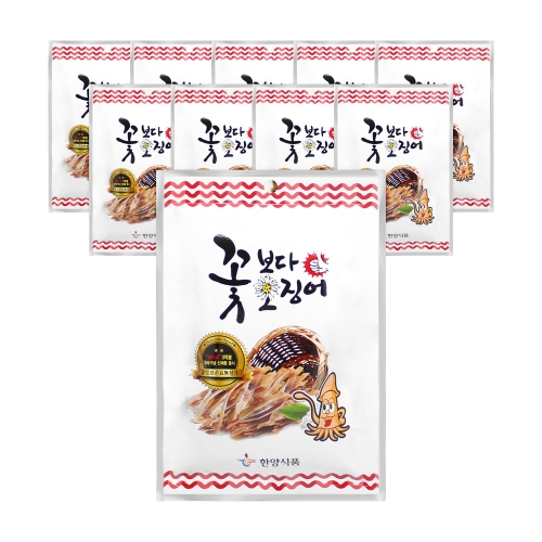[한양식품] 꽃보다오징어 슬라이스15gx10개