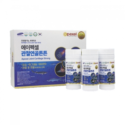 [apexl] 에이펙셀생활건강 관절연골튼튼 (300mg x 120캡슐 x 3병)