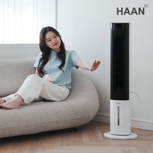 한경희 리모컨형 전자식 타워형 냉풍기 HA-L1200