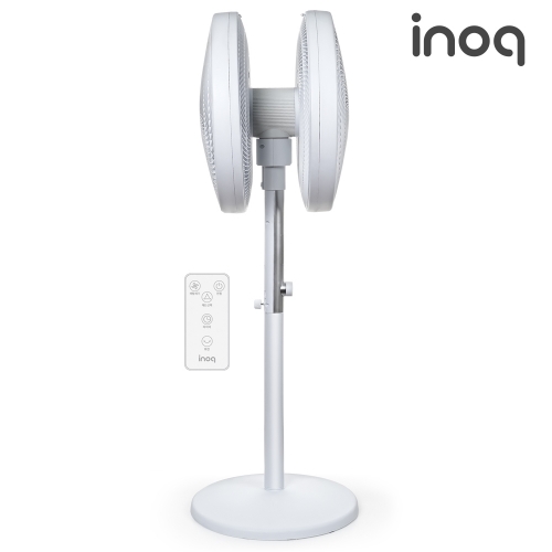 이노크아든 360도 더블 헤드 리모컨형 양면 선풍기 대형 50cm IA-EF200