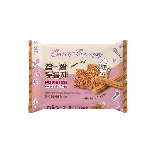 [좋은세상] 찹쌀 누룽지 츄러스맛 300g