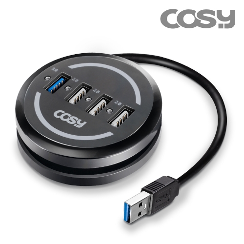 [COSY] 요요 USB4포트 허브(USB3.0+USB2.0) UH3006