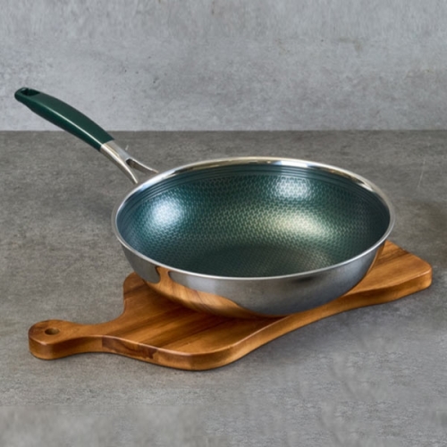 [클래딘] 이연복셰프 코아 테트라 3PLY 궁중팬28cm