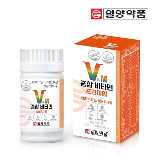 [일양약품] 종합비타민 프리미엄 60정
