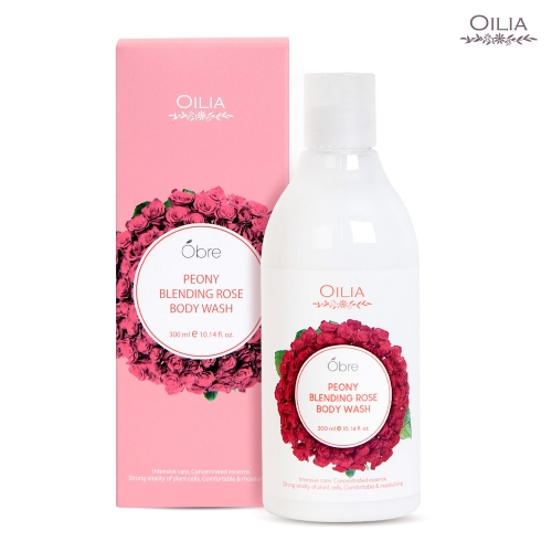 [오브레] 피오니 블랜딩 로즈 바디워시 300ml